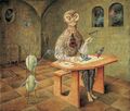 Remedios Varo. «Створення птахів»