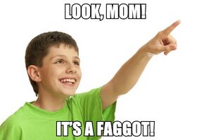 Look mom it`s a faggot.jpg
